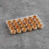 White Toque Heritage Neutral Vegan Quiche / Tart Shell 1 1/2" - 105/Case