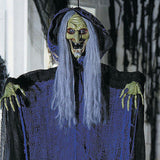 3.5 FT Hanging Witch Halloween Decoration