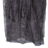 35 1/2" Hanging Light Up Skeleton with Hooded Black Cloak Halloween Decoration