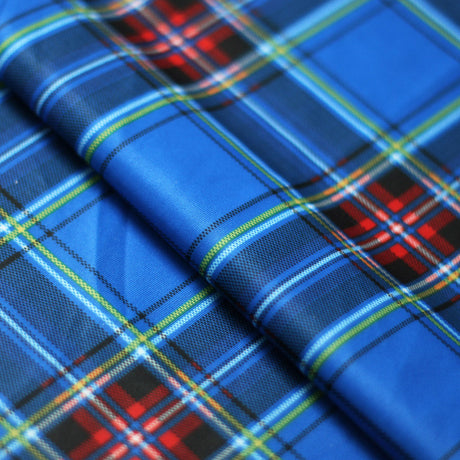 Plaid Classics Polyester Spandex Fabric - Tartan Plaid, 58/60" Width (1 Yard)