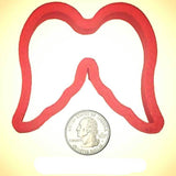 Small Angel Wings Cookie Cutter 2.25 in PC0326