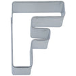 Letter F Tin Cookie Cutter 3 in B0106
