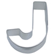 Letter J Tin Cookie Cutter 3 in B0110