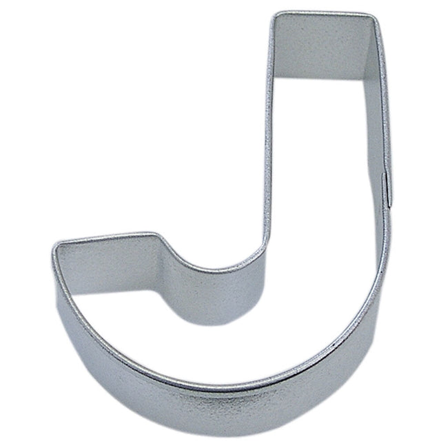 Letter J Tin Cookie Cutter 3 in B0110