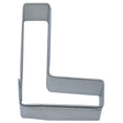 Letter L Tin Cookie Cutter 3 in B0112