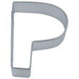 Letter P Tin Cookie Cutter 3 in B0116