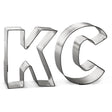 Letters KC Cookie Cutter 2 Pc Set HS0451
