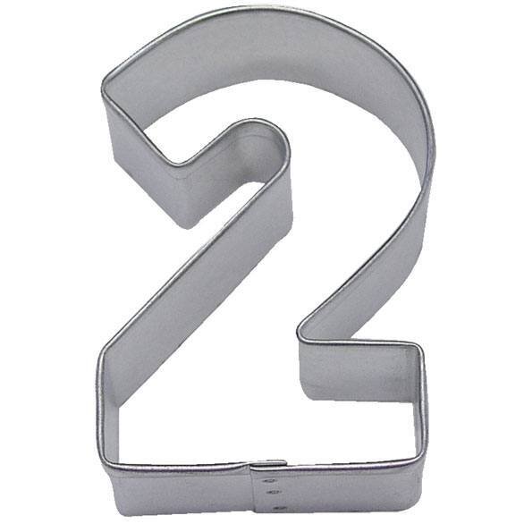 Numbers Two 3 in Tall B2002