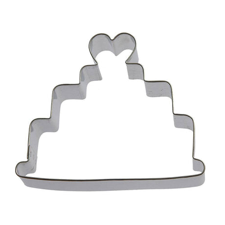Wedding Cake Cookie Cutter 4 in B1345