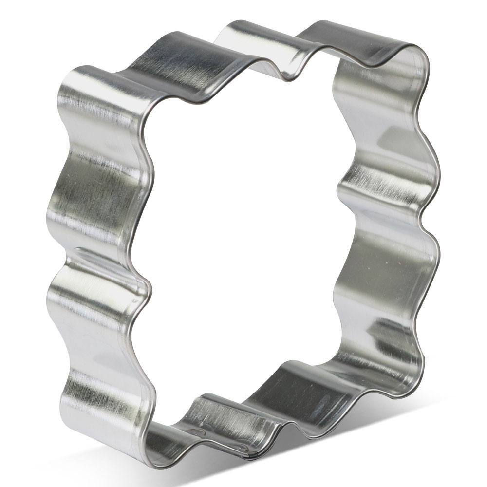 Fancy Square Plaque Cookie Cutter 3.75 in B1603