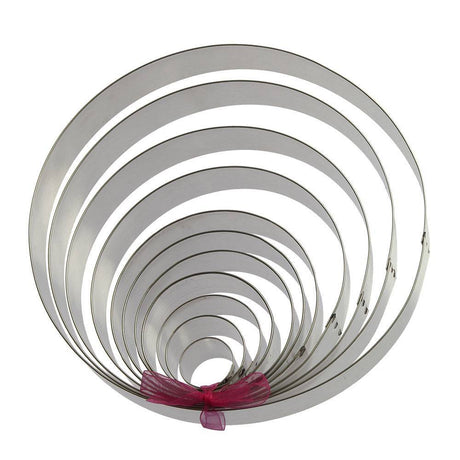 Circle Round Cookie Cutter 11 Pc Set L9023