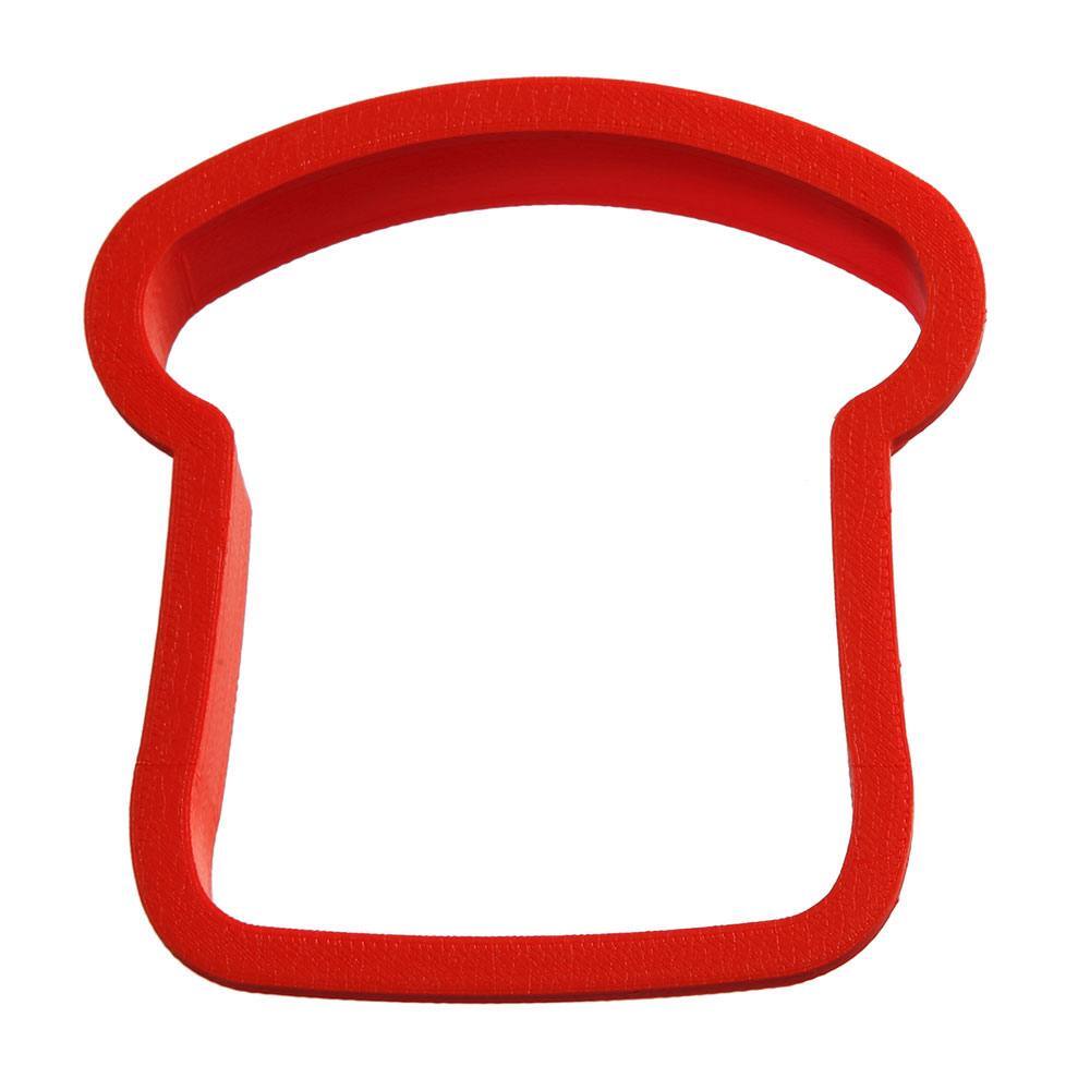 Slice of Bread Cookie Cutter 3.75 in PC0423