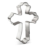 Fancy Cross Cookie Cutter 5 in B1296