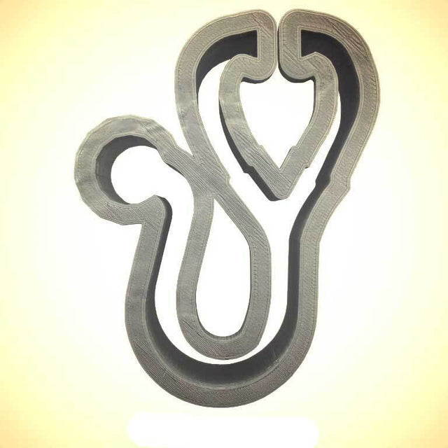 Stethoscope Plastic Cookie Cutter 4" CC119