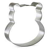 Hippo Face Cookie Cutter 3.75 in B1580