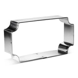 Ticket Plaque Cookie Cutter 3.75 in B1567