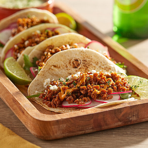 The BE Hive Plant-Based Vegan Beef Taco Meat Crumble 2.5 lb. - 4/Case