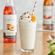 Capora Peach Flavoring Syrup 750 mL - 6/Case