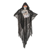 5 Ft 2 Inch Sonic Hanging Skeleton Reaper Halloween Decoration