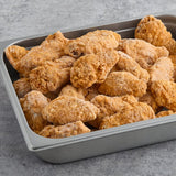 Brakebush Inferno Wings Fully Cooked Spicy Bone-In Breaded Chicken Wings 6 lb. - 2/Case