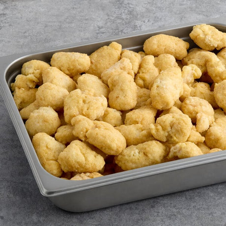 Brakebush Tappers 3 oz. Fully Cooked Beer Battered Boneless Wings - 53/Case