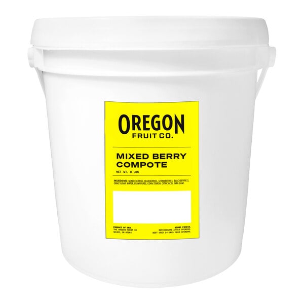 Oregon Mixed Berry Compote 8 lb. - 2/Case