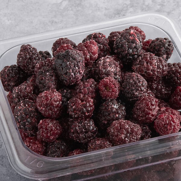 Wyman's Frozen Blackberries 5 lb. - 2/Case
