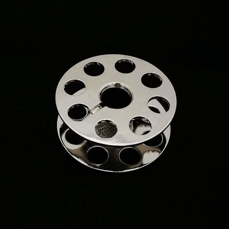 Aluminum Knurled Sewing Machine Bobbin for JUKI Machines #213-34800 Lightweight Precision Design
