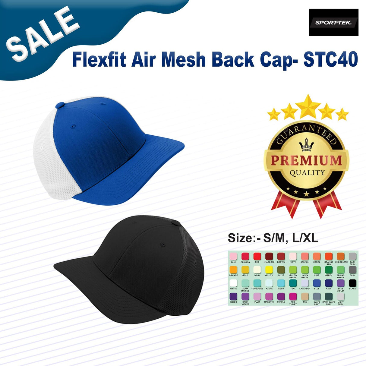 Sport-Tek® Flexfit Air Mesh Back Cap