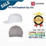 Richardson® Pro Twill Snapback Cap