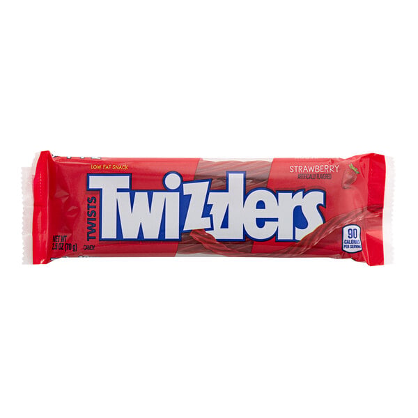 TWIZZLERS Strawberry Licorice 2.5 oz. - 216/Case