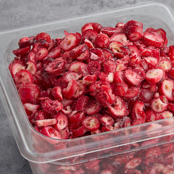 Wyman's Frozen Sliced Cranberries 20 lb.