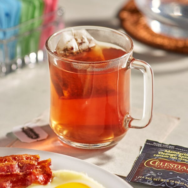 Celestial Seasonings Mandarin Orange Spice Herbal Tea Bags - 25/Box