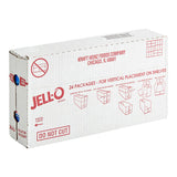 JELL-O Berry Blue Gelatin Dessert Mix 3 oz. - 24/Case