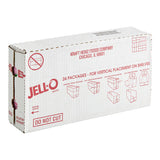 JELL-O Strawberry Gelatin Dessert Mix 3 oz. - 24/Case