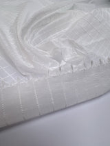 Polyamide Ripstop Checked White