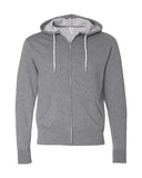 Independent Trading Co. Unisex Lightweight Full-Zip Hooded Sweatshirt