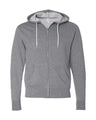 Independent Trading Co. Unisex Lightweight Full-Zip Hooded Sweatshirt