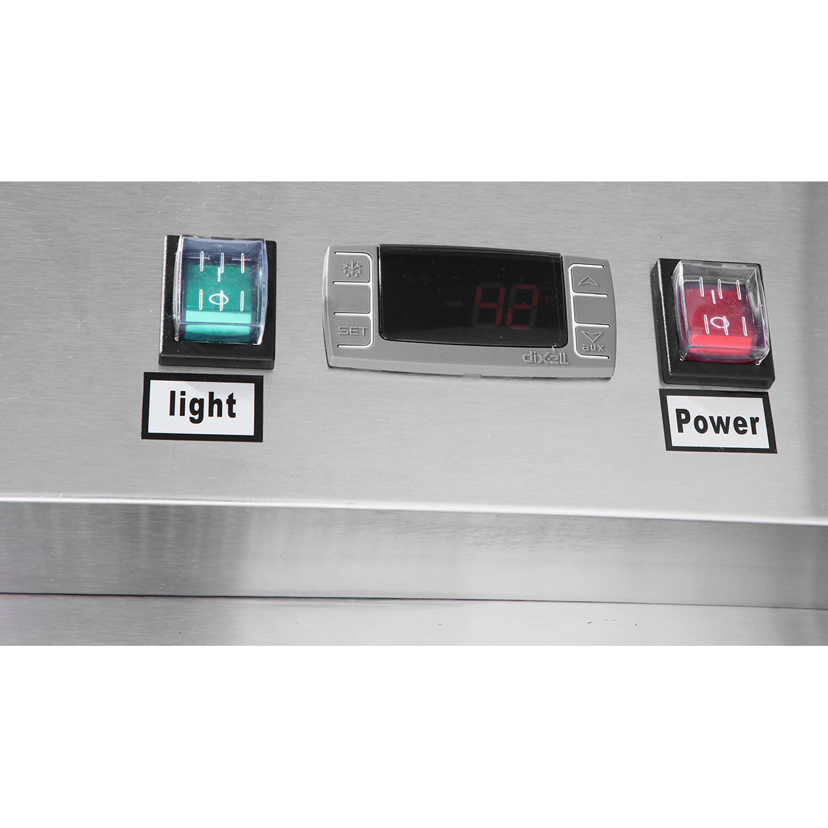 Atosa MCF8725GR Bottom Mount Refrigerator Merchandiser 24-1/4"W x 24"D x 76-1/4"H with Self-Closing Glass Door with Lock