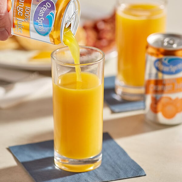 Ocean Spray Orange Juice Blend 7.2 fl. oz. Can - 24/Case