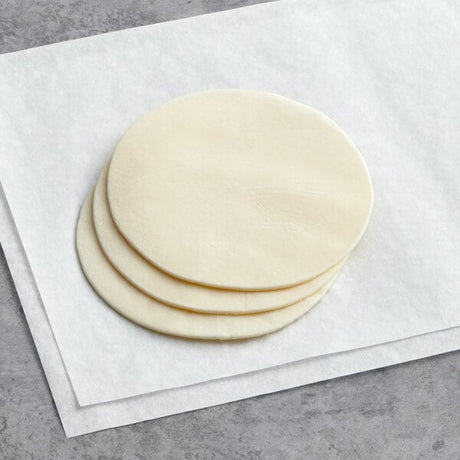 White Toque Ready-to-Bake Empanada Dough Disc 5 1/8" - 240/Case
