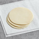 White Toque Ready-to-Fry Empanada Dough Disc 5 1/2" - 240/Case
