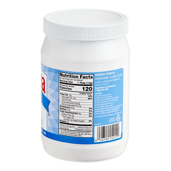 LouAna Coconut Oil 30 oz. - 6/Case