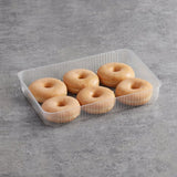 Rich's 15 oz. Fully Finished Glazed Yeast Donut Ring 6-Count - 8/Case