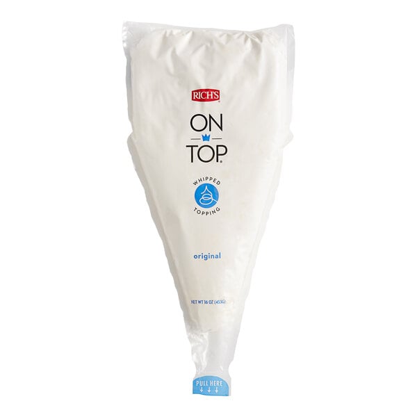 Rich's On Top 16 oz. Original Non-Dairy Whipped Dessert Topping - 12/Case