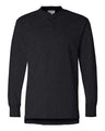 J. America Men's Vintage Brushed Jersey Henley