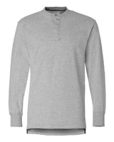 J. America Men's Vintage Brushed Jersey Henley