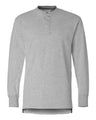 J. America Men's Vintage Brushed Jersey Henley