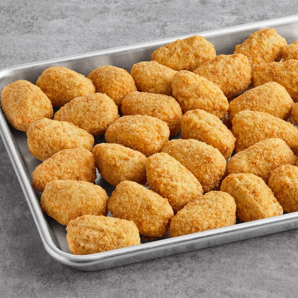 Fred's Breaded Jalapeno Cheddar Cheese Bites 2 lb. - 6/Case