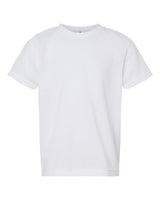 6 Pack : Tultex® Youth Poly-Rich Crew Neck Short SleeveT-Shirt